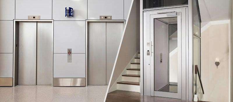what is the difference between passenger lifts and residential elevator?